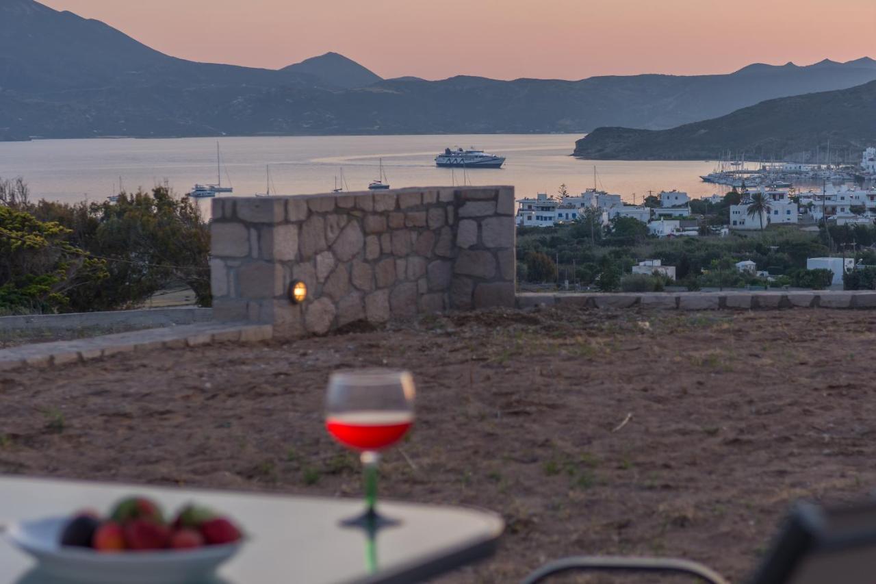 Sea, Sunset & Garden View Parasporos Houses, Milos Adamantas  Buitenkant foto